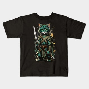 Ninja Cat Kids T-Shirt